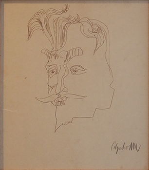  P 5496 Portrait of the Devil by Robert Colquhoun